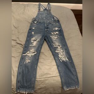 American Eagle overalls